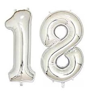 Helium broj folija u boji 18  100cm