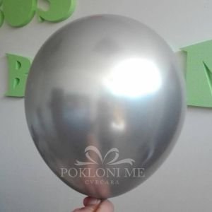 Helium latex hrom 30 cm_kom