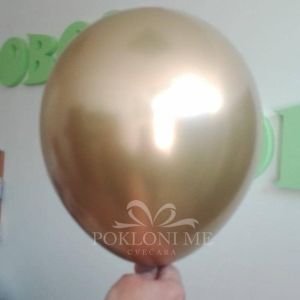 Helium latex hrom 30 cm_kom